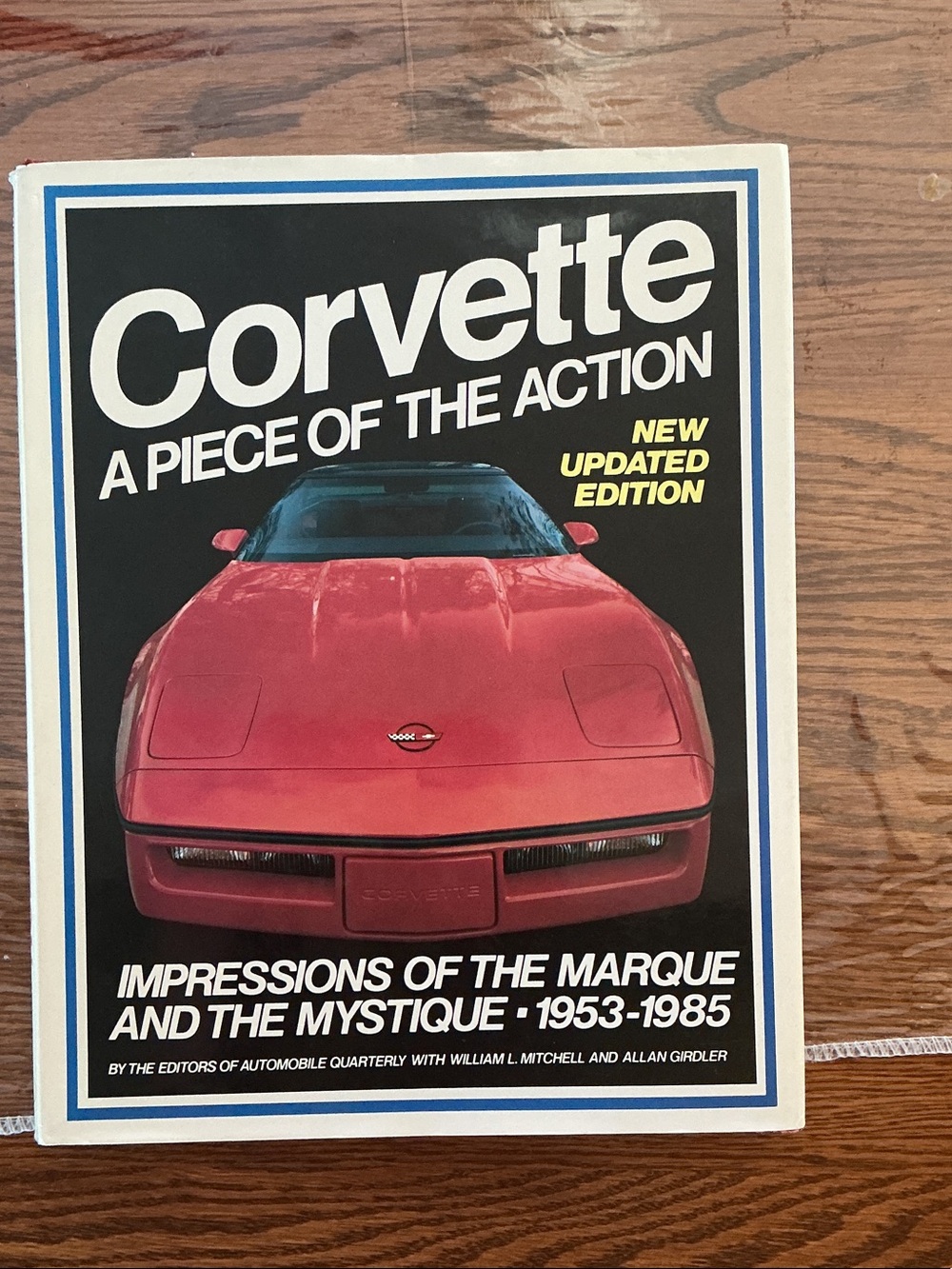 Happy Father’s Day Corvette 'A Piece of the Action' Book Corvette Cover1953-1985